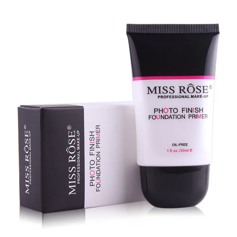 Мисс Роуз 25 мл Soft Pack Фонд Макияж быстрое впитывание увлажняющий крем отбеливающий Face Primer Косметика - Цвет: 01