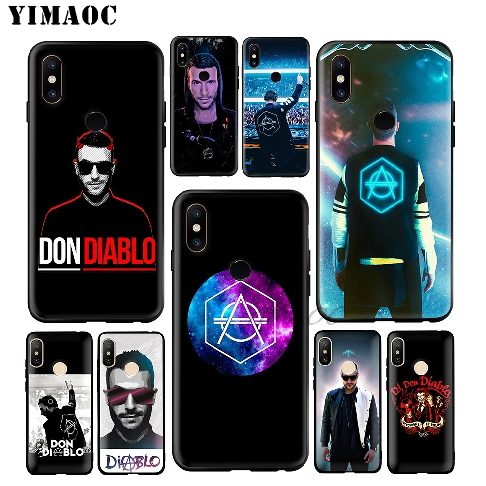 Мягкий чехол YIMAOC Don Diablo DJ для Xiaomi Redmi Note 7 6 6A 5 4 4X 4A 5A S2 7A GO K20 Plus Pro |
