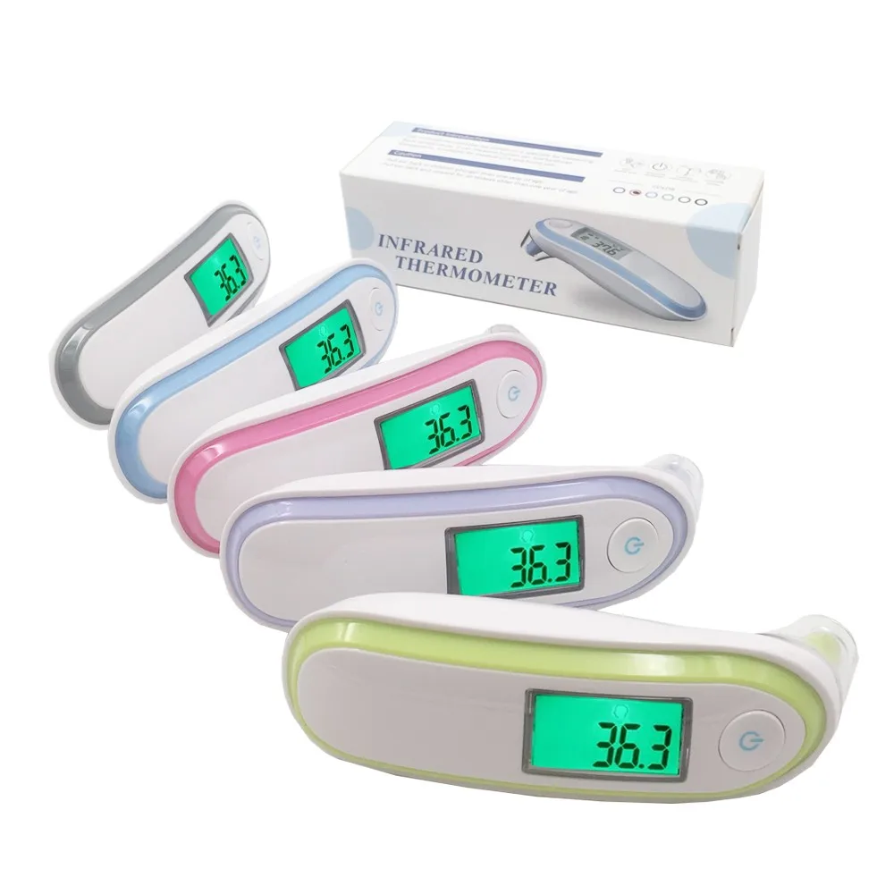 

GPYOJA Medical Ear Thermometer Digital Infrared Thermometer for Children Baby Newborns Quick Speed Temperature Fever Measurement