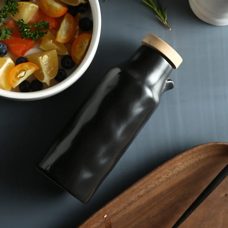FREELOVE 9 унций керамическое масло и уксус, Диспенсер оливкового масла Бутылка Pourer дозирование для кухни мера приготовления овощей