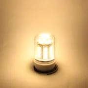 Bombillas 12V Светодиодная лампа E27 E14 E12 B22 GU 10 G9 4W Домашний Светильник 220V 110v smd 5730 27 светодиодов 12 вольт лампы Свеча светильник ing ампула - Испускаемый цвет: Тёплый белый