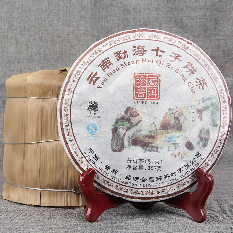 

Made in 2009 yr Ripe Puer Tea 357g Chinese Yunnan Puerh Healthy Weight loss Tea Beauty Prevent Arteriosclerosis Pu er Puerh Tea