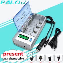 Multi usage LCD display battery charger for nimh nicd AA/AAA/SC/C/D/9V size battery
