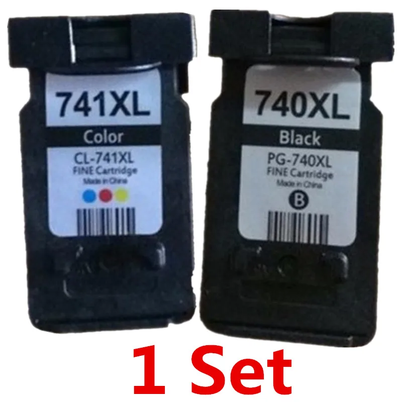 Востановленные картриджи для струйного принтера для Canon PG-740 XL PG-740XL PG 740 PG740 Pixma MX517 MX437 MX377 MG4170 MG3170 MG2170 - Цвет: 1 Set
