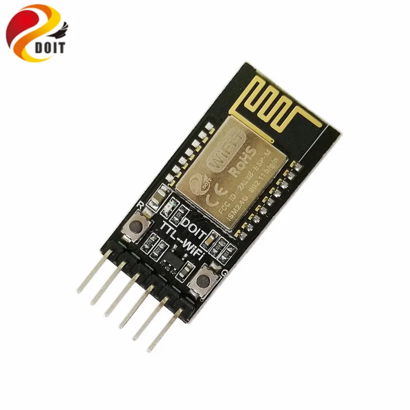 

DOIT DT-06 Wireless WiFi Serial Port Transparent Transmission Module TTL to WiFi Compatible with Bluetooth HC-06 interface CAR
