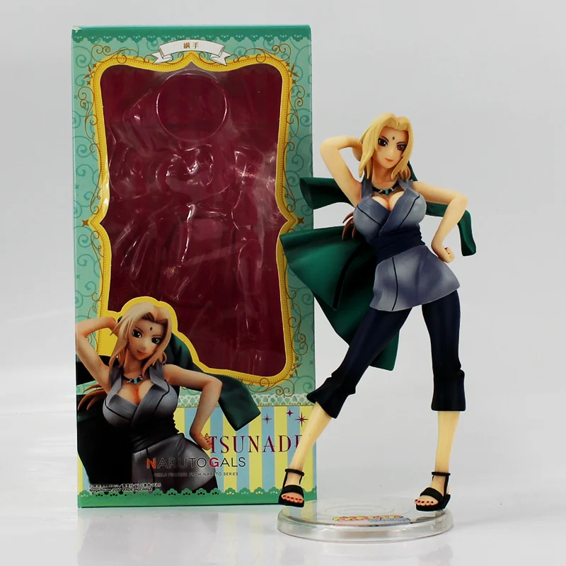 21cm Naruto Tsunade Cool Figure Model Toy Famous Japanese Anime Naruto 