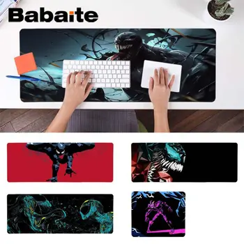 

Babaite Venom movie popular game Customized MousePads Computer Laptop Anime Mouse Mat Anti-Slip Durable Silicone Computermats