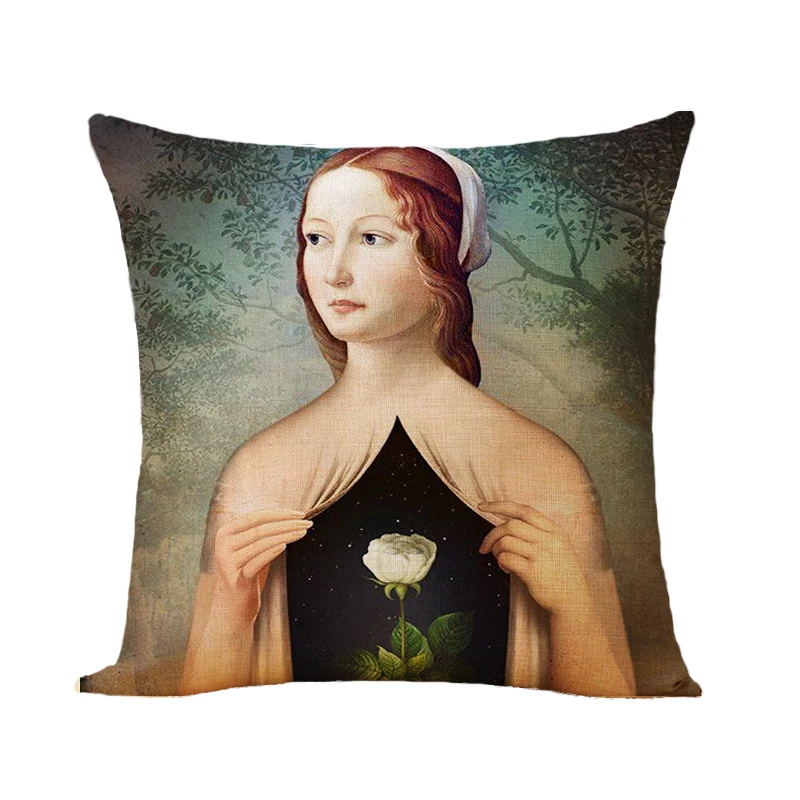 فتاة سلسلة وسادة تغطية 12 أنواع ملون القطن الكتان رمي سادة مقهى مكتب صوفا السيارات ديكور المنزل الوسائد غطاء فتاة سلسلة وسادة تغطية 12 أنواع ملون القطن الكتان رمي سادة مقهى مكتب صوفا السيارات ديكور المنزل الوسائد غطاء