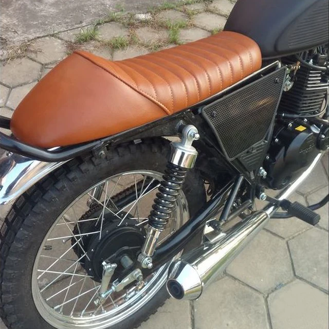 Modify General CAFE RACER seat Motorcycle modified cushion black long