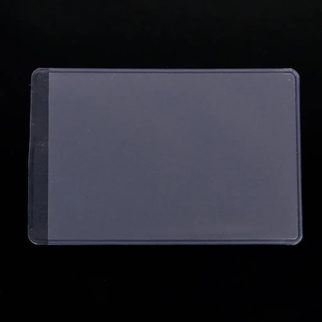 10 шт. мягкий прозрачный пластик карты рукава протекторы, для удостоверения личности, группы карт и т. Д