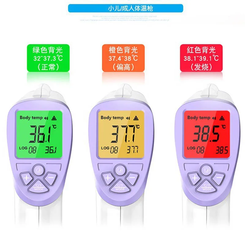 Лоб термометр lcd Температура цифровой тела ребенка Бесконтактный ИК инфракрасный термометр инструменты termostato Удержание данных
