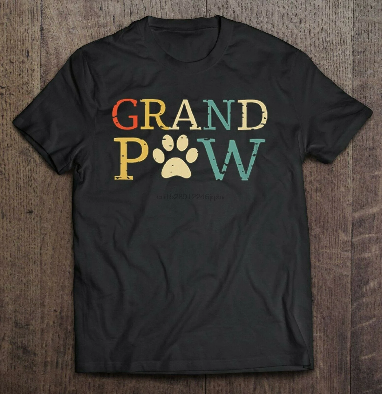 

T Shirts Fashion 2019 Grand Paw Vintage Version T-shirts Grand Paw Doggy Puppy Lover Grandpa Vintage