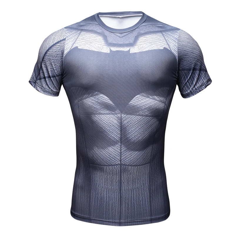 

Batman VS Superman T Shirt Tee 3D Printed T-shirts Men Short sleeve New Cosplay Costume DC Film Slim Clothing Tops Male