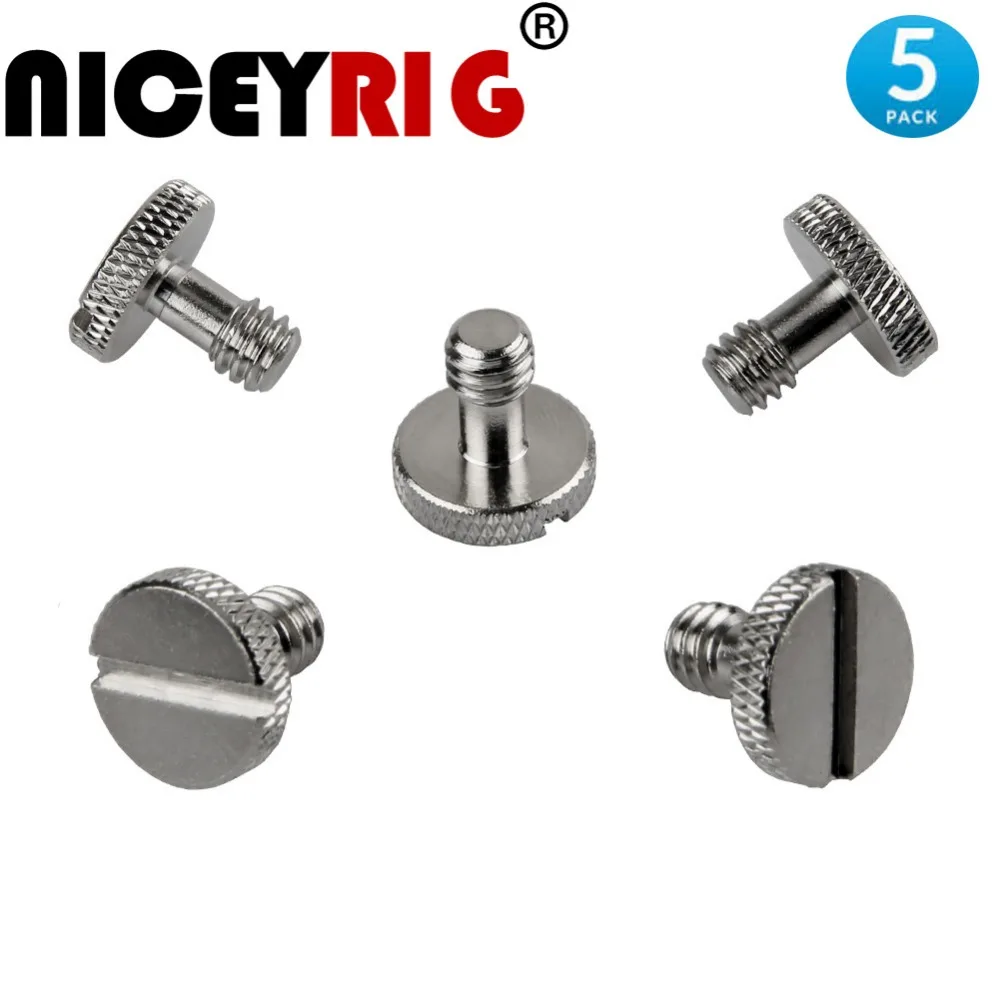 Винт NICEYRIG для цифровой зеркальной камеры 1/4 дюйма 14 аксессуаров фотостудии