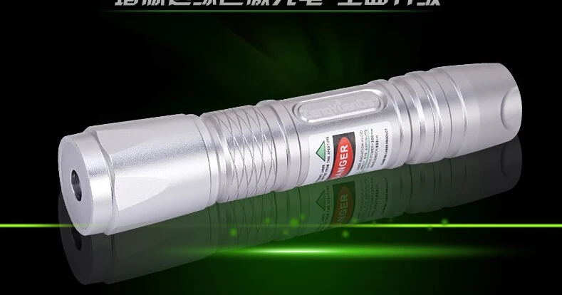 

High Power Military 200W 200000m 532nm Powerful green laser pointer flashlight focus burning match burn cigarettes Astronomy