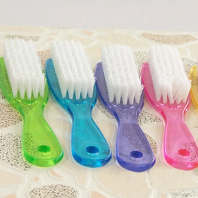 

Hot Brush Household Chores Fashion Shoes Candy Color Scrub brush 2017 Crystal Wash New Laundry Shoe brush Plastic