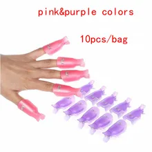 2Colors 10Pcs/box Reusable Gel Nail Polish Remover Wrap Nail Art Soak Off Nail Polish Cleaner Nails Remover Soak Off Cap Clip 2Colors 10Pcs/box Reusable Gel Nail Polish Remover Wrap Nail Art Soak Off Nail Polish Cleaner Nails Remover Soak Off Cap Clip