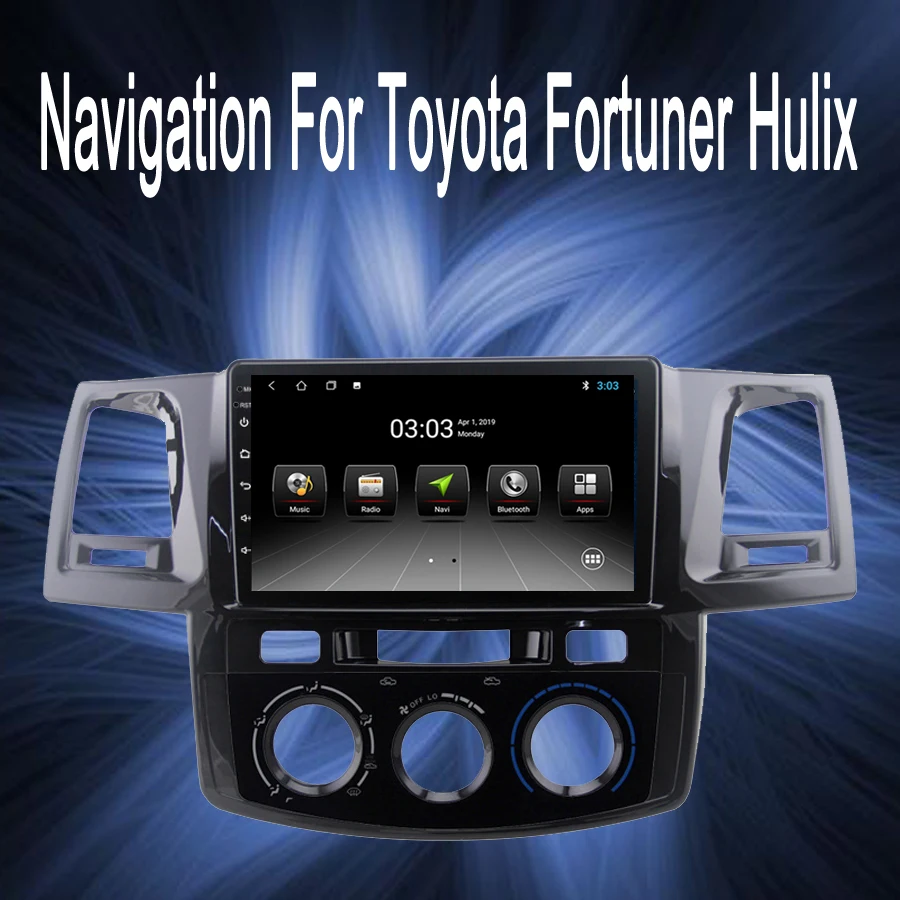 

OTOJETA Brand car android gps HD touch screen navigation Fit for Toyota Hilux 2010-2015 car stereo autoradio aux bluetooth
