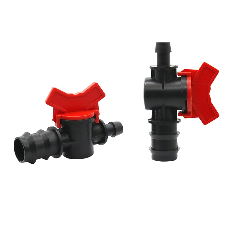 1&quot Flow Control Hose Valve Agriculture Irrigation Drip Pipe Bypass Plastic Garden Tube Switch Accessories 20 Pcs | Дом и сад