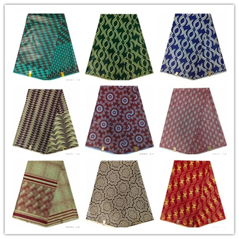 

New african ankara fabric veritable wax ,african printed fabric 100% cotton Nigeria Java Wax 6 yards/lot 2201-1