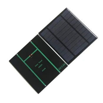 

BUHESHUI 2.5W 5V Solar Panels Solar Charger 3.7V Battery System Light 120*120MM