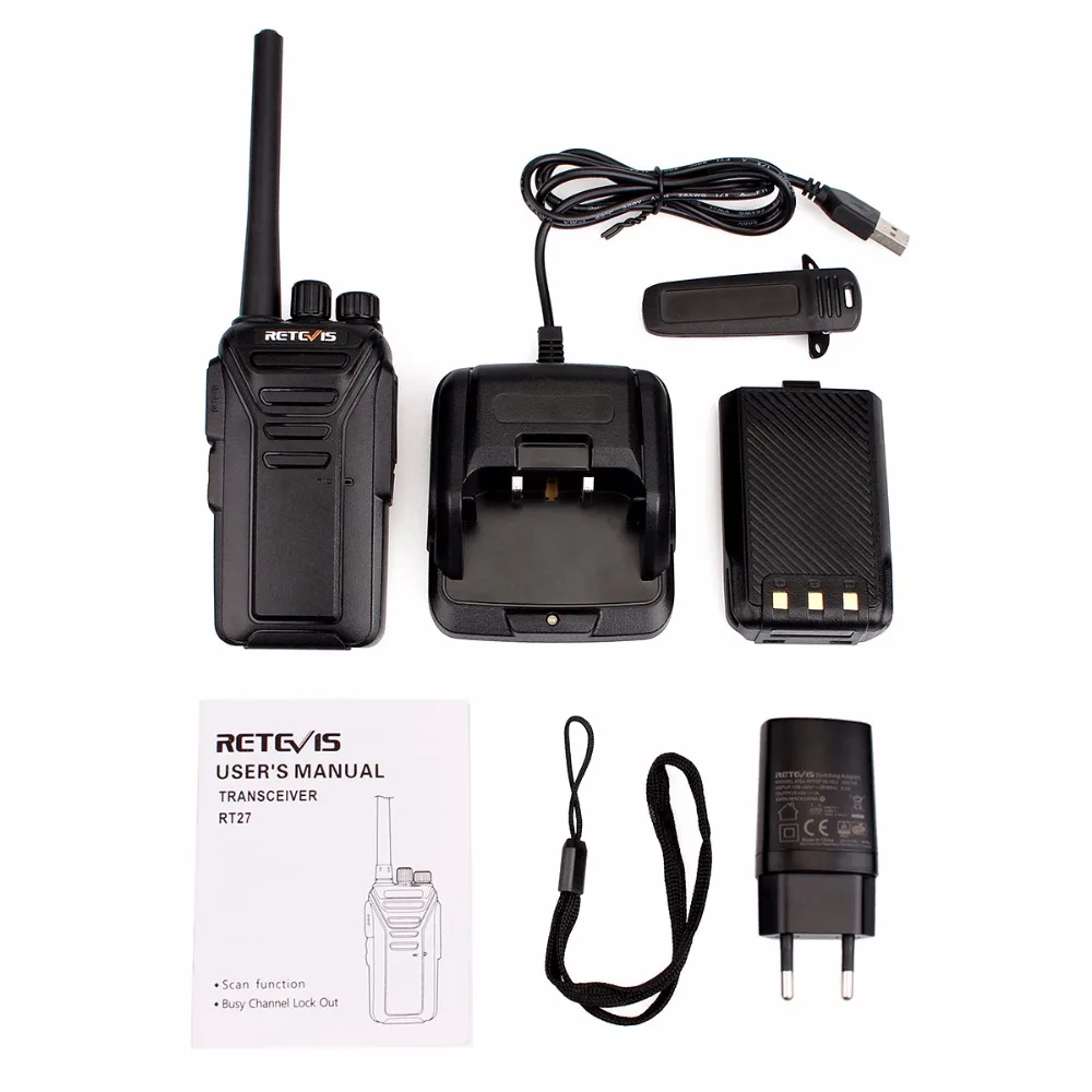 Retevis RT27 RT27V без лицензии FRS/PMR446/MURS 12 5 KHz аналоговая портативная рация Ham радио HF