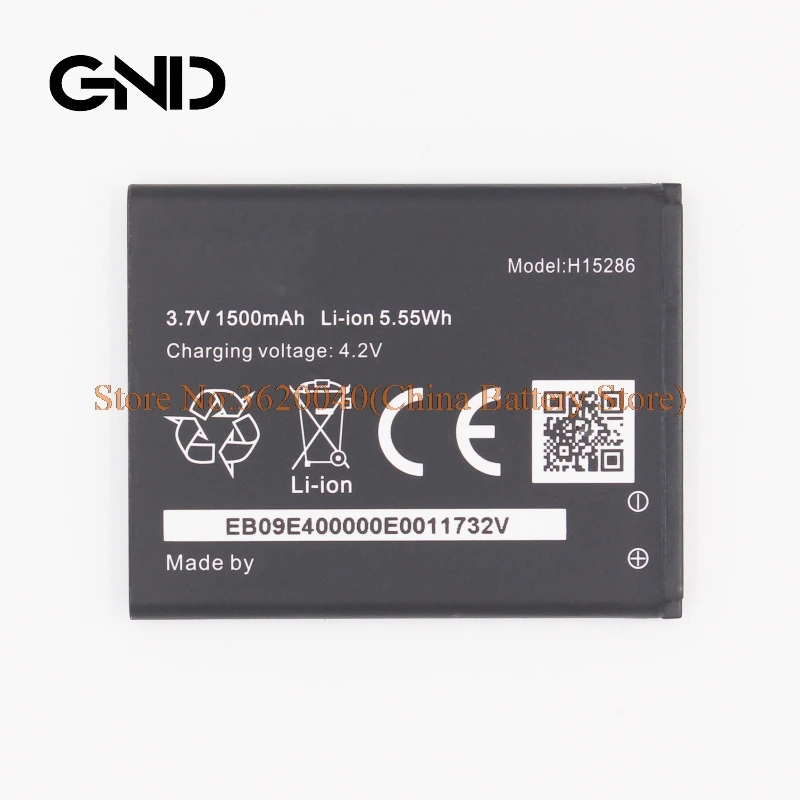 GND 3,7 V 1500 mAh/5,55 Wh H15286 сменная батарея для Haier w627 HG-M500 смартфон литий-ионная батарея литий-полимерная батарея