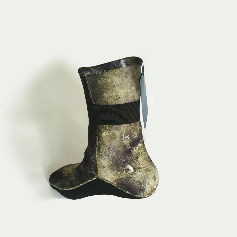 3 мм утолщенные камуфляжные носки для дайвинга серфинг Сноркелинг зимние плавание дайвинг сапоги носки Неопреновая нескользящая обувь