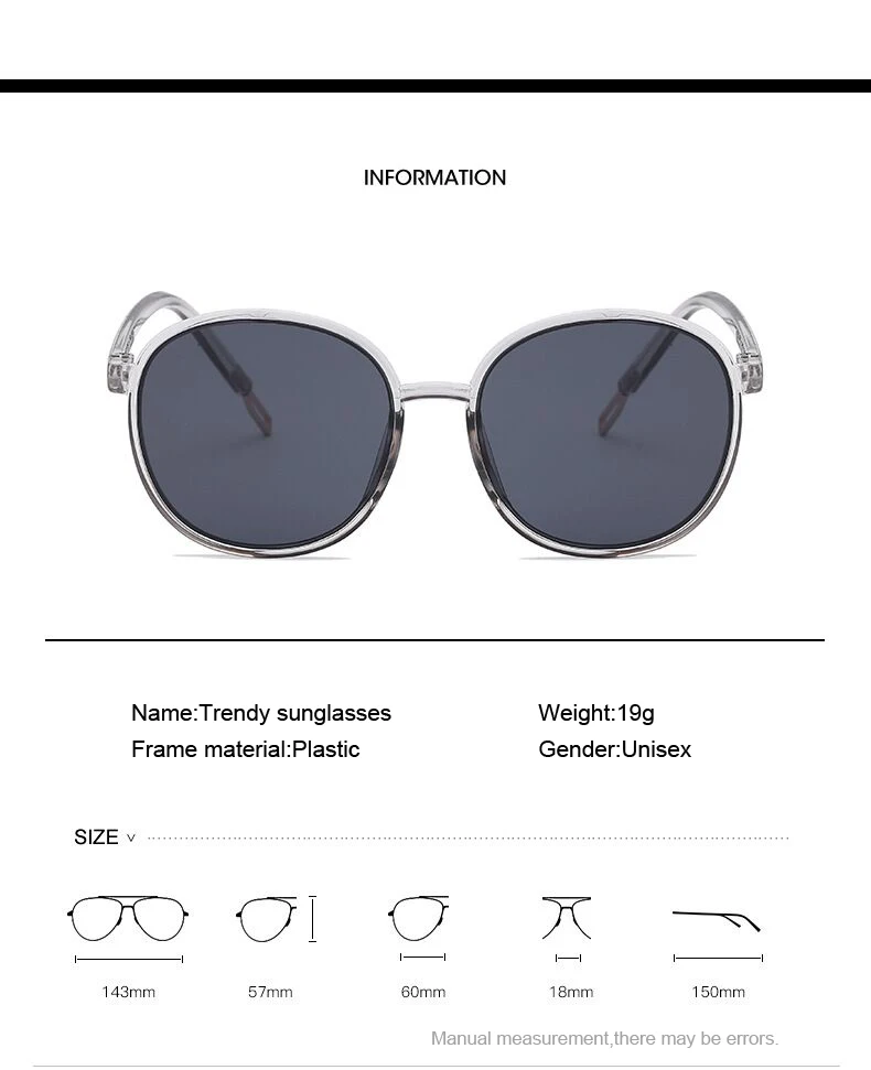 Стильные овальные женские солнцезащитные очки, Ретро стиль, круглая оправа, черные женские солнцезащитные очки, леопардовые, в стиле хип-хоп, прозрачные очки, UV400