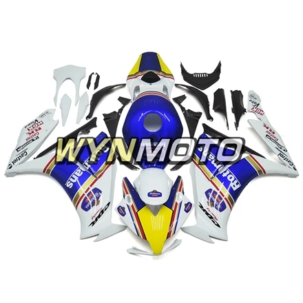 Полный обтекатели для Honda CBR1000RR 2012- год ABS инъекции пластмассы 12 13 14 15 мотоцикл наборы тела Cowling синий желтый комплект