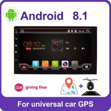 2 din auto radio gps android 8 car stereo lettore di cassette Radio registratore Tuner GPS di Navigazione RDS volante di sostegno di controllo