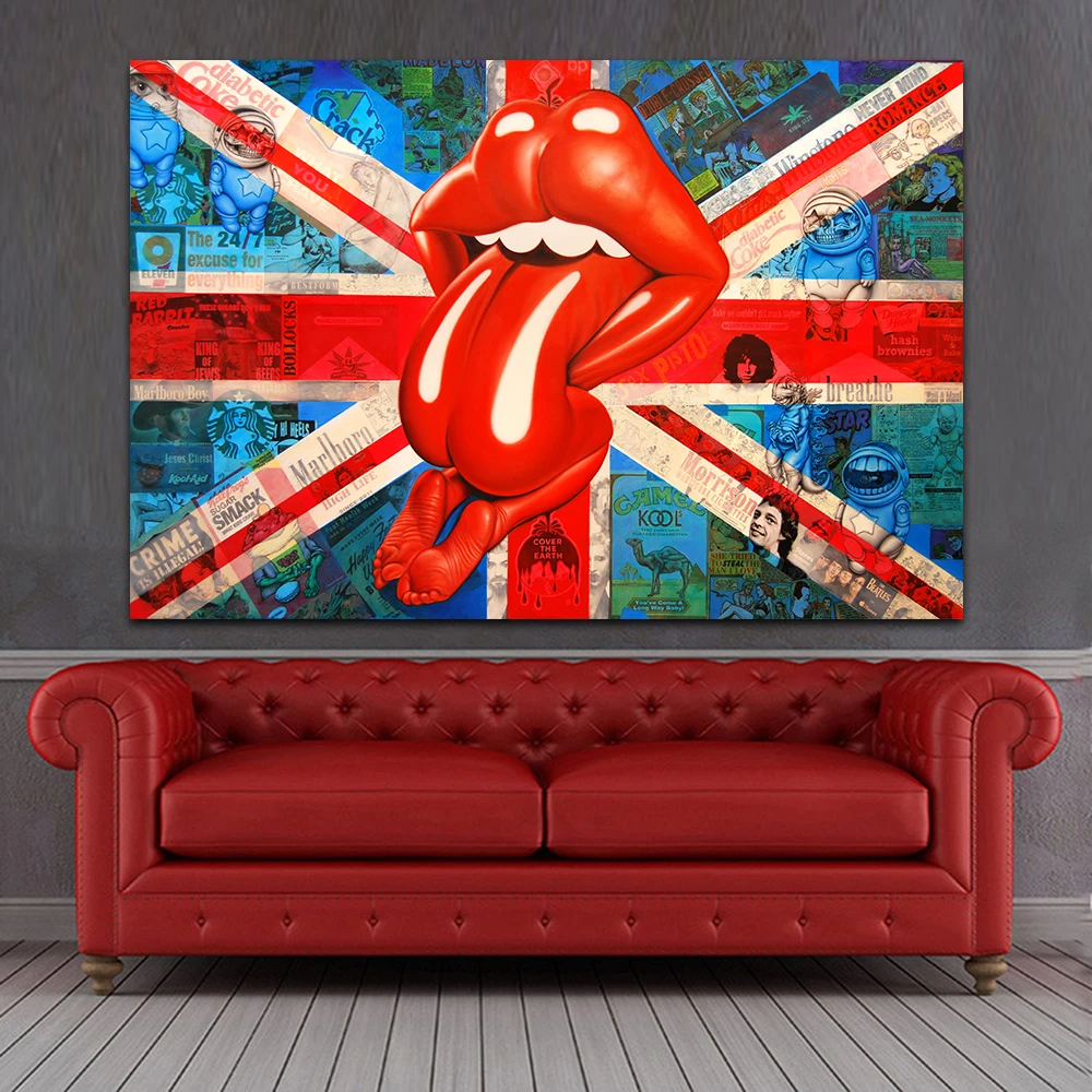 Ron English flag-1