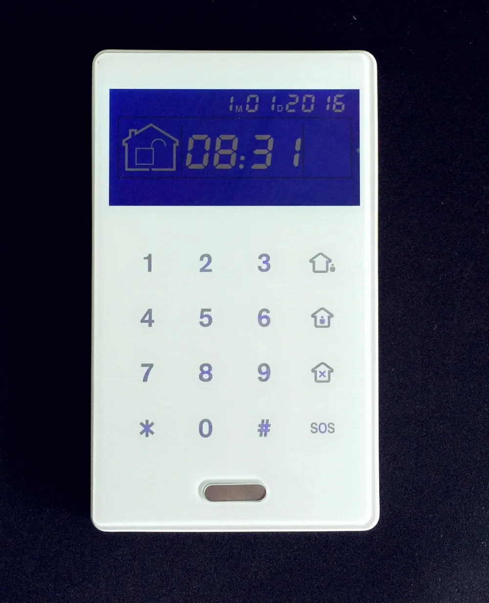 PB 503R Wireless Touch Keypad Dual Way Keypad with RFID Tags Reader For Intruder Alarm System