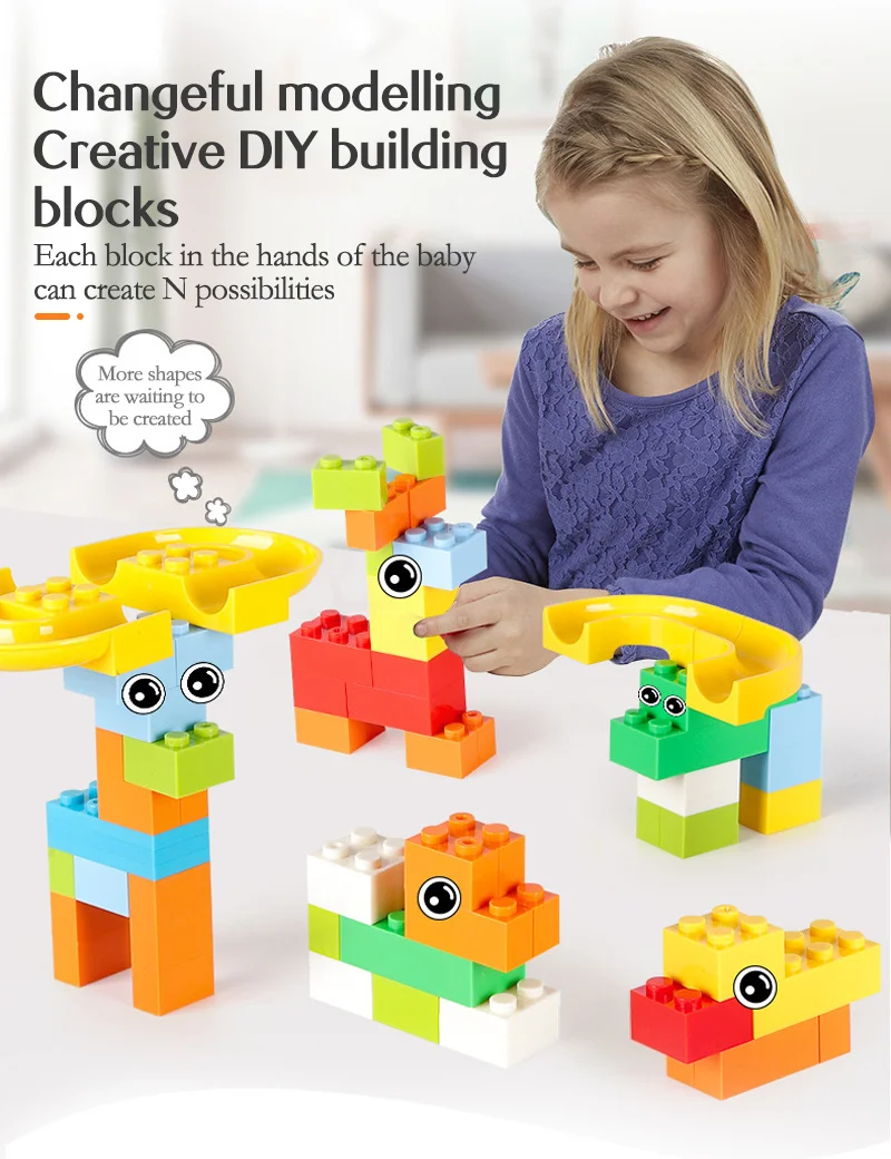 165 шт-330 шт маленький размер мраморные строительные блоки Совместимые игрушки строительные набор блоков, игрушки для детей подарок на день рождения