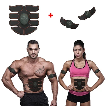 

2019 6-mode muscle trainning tool Electric Muscle Toner EMS Machine Wireless Toning Belt Simulation Abs