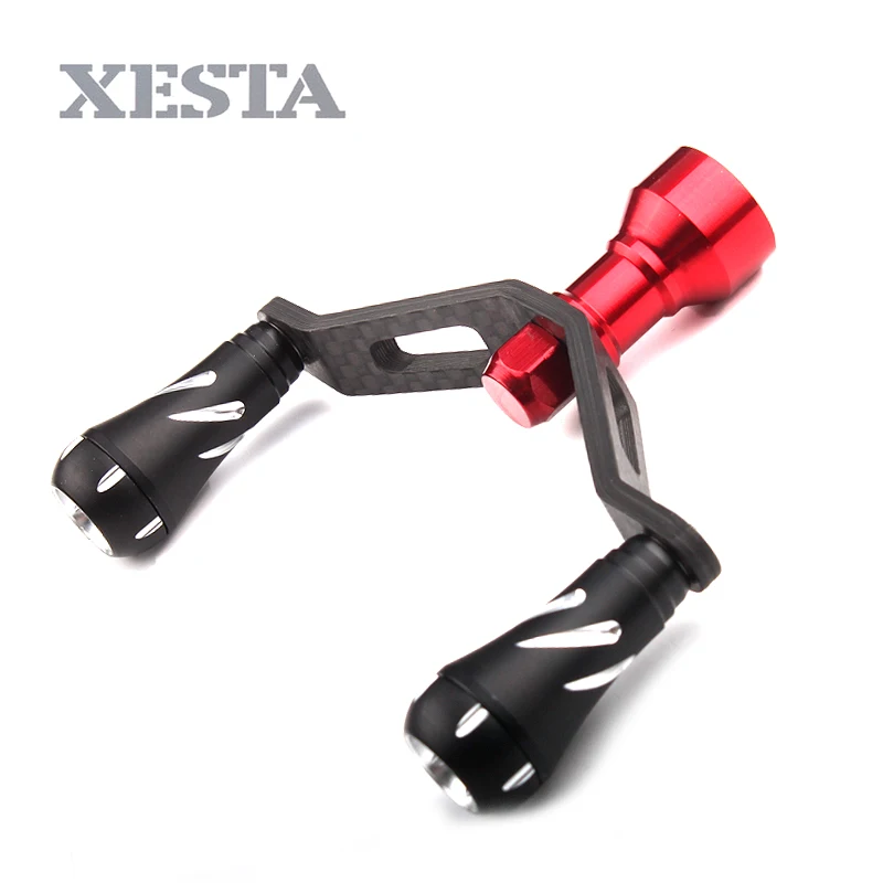 Рыболовная ручка катушки Спиннинга XESTA подходит для daiwa с двойной ручкой из