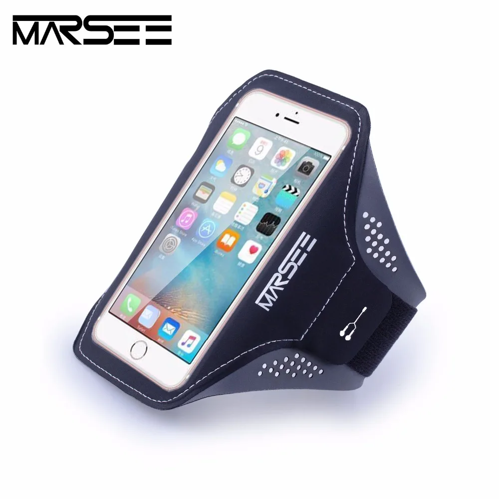 Phone Case,Marsee Sport Phone Case Key Holder Slot Earphone Connection Gym Sports Fitness