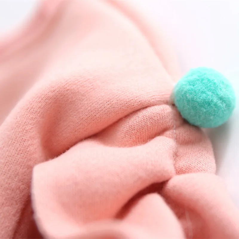 Children Girls Sweatshirts And Hooides Toddler Clothes Winter Baby Long Sleeve Plus Velvet Cute Balls Princess Pullovers Tops Children Girls Sweatshirts And Hooides Toddler Clothes Winter Baby Long Sleeve Plus Velvet Cute Balls Princess Pullovers Tops