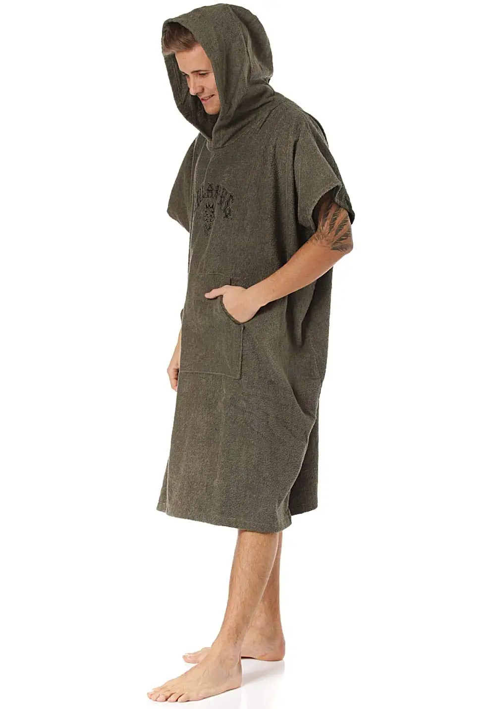 

Mens Hoodie Towel Military Mens Beach Surfing Wetsuit Watersports
