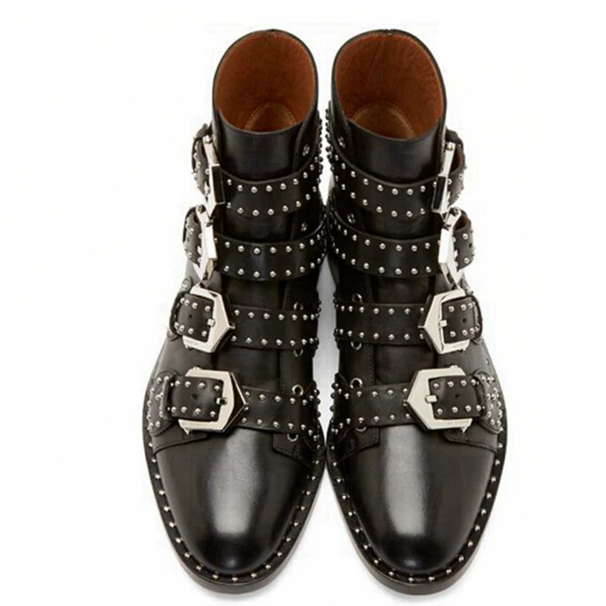 2016 Fashion Motorcycle boots Biker Shoes Women Suede