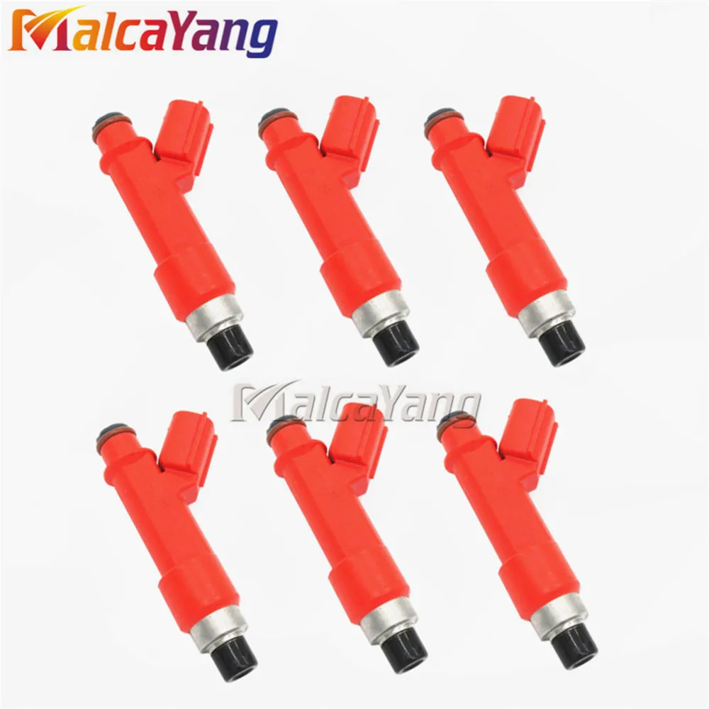 

set 6 MATCHED flow Fuel Injector/injection Nozzle 1001-87F90 100187F90 for Toyota Supra 2JZ 7MG 850 cc