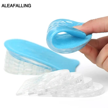 

Aleafalling Soft Insoles Professional High Increasing Shoe Inserts Light Shoe Gel Eva Deodorant Orthotic Silicone Insole Is08