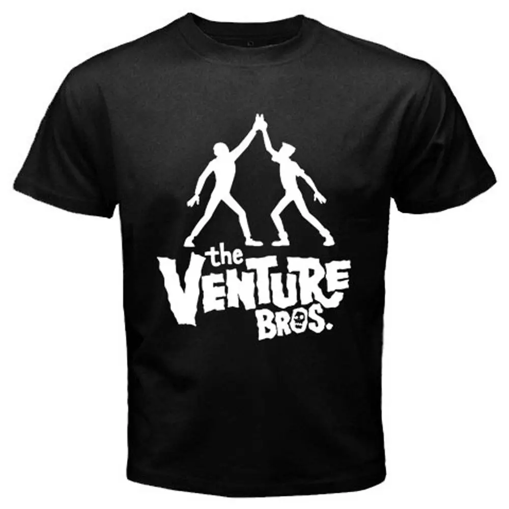 Новые Venture Bros мультфильм анимированные мужские белые черные футболки размер