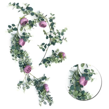 

Cloth Realistic Accessories Rattan Wedding Office Decors Plant Vines Artificials