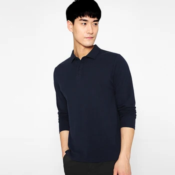 

Polo Shirt Men Long Sleeve Cotton Slim Fit Harajuku Plain Colorful Polo Shirts England Blouse Casual Base Tops Streetwear 5D001