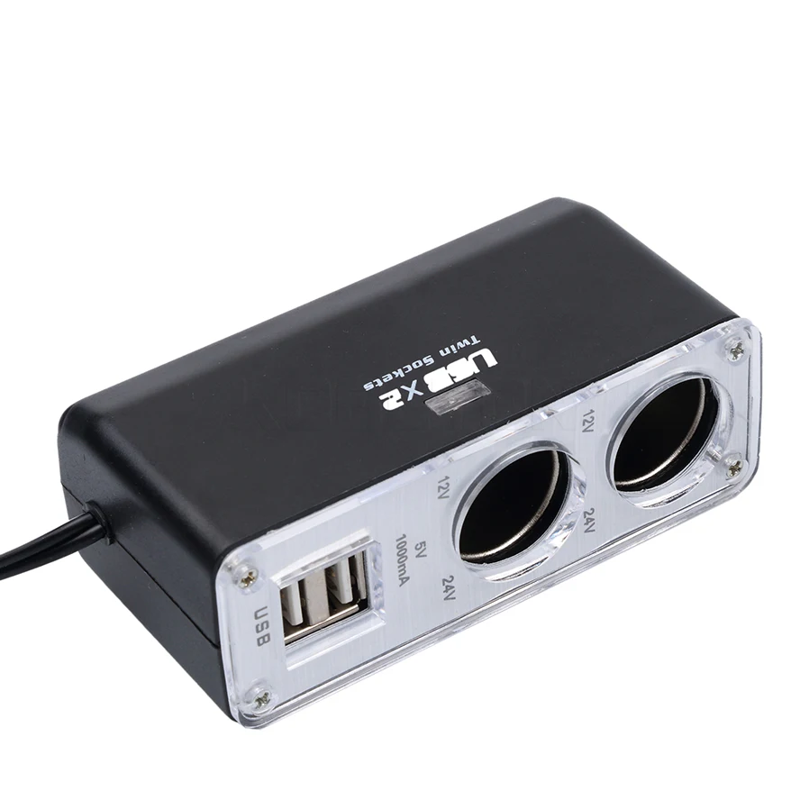 Sikeo DC 12 В двойной USB 2 полосная Автоматическая розетка для автомобильного