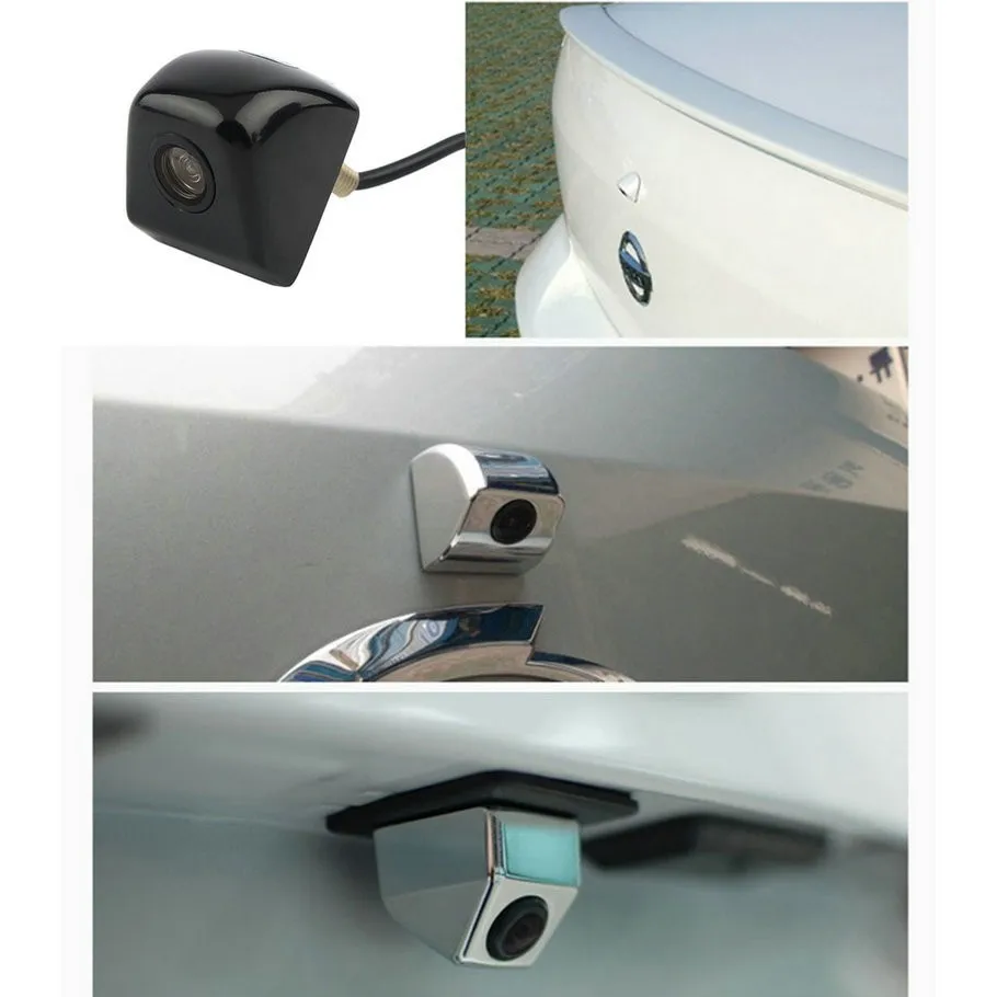 CCD HD Универсальная автомобильная камера заднего вида, парковочная камера заднего вида, Направляющая линия заднего хода, водонепроницаемая, ночное видение, противотуманная, анти-шоковая камера