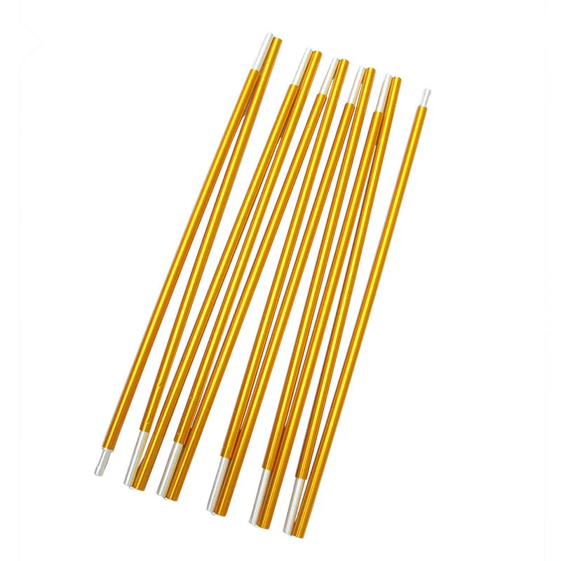 2Pcs/Set ultralight Tent Pole Rod Camping Aluminum Alloy