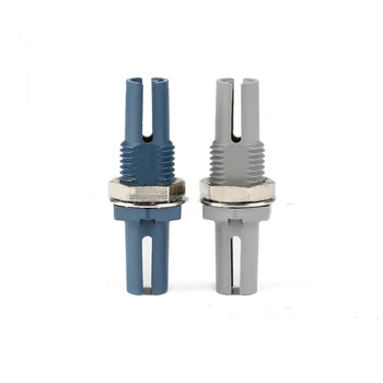 

Free shipping 10PC Quality HFBR-4505Z/HFBR-4515Z Plastic optical fiber connector blue and Grey Option
