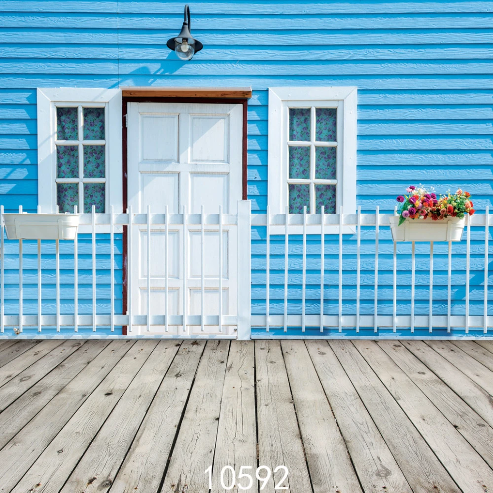 5x7ft Wooden House Photography Background Computer-Printed Vinyl Backdrops 5x7ft Wooden House Photography Background Computer-Printed Vinyl Backdrops
